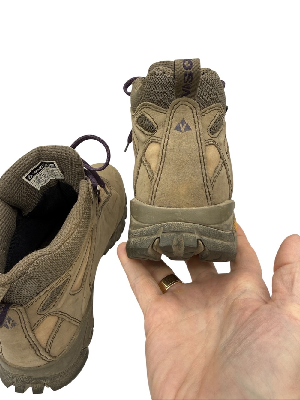 Vasque Talus UltraDry Hiking Boots 9 Tan - Picture 9 of 16